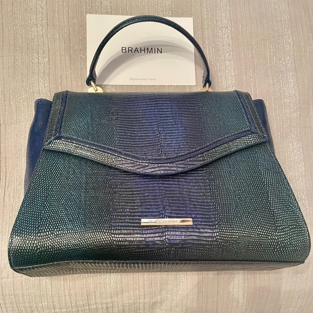 Brahmin Hallie  top handle bag